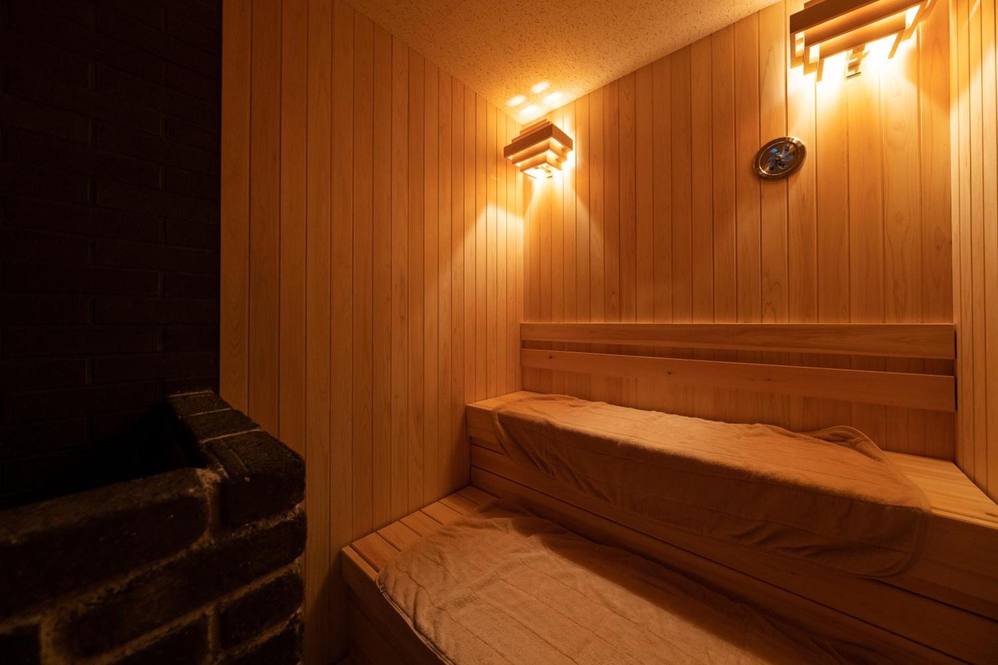 Arima Onsen Tocen Goshobo Hotel Kobe Ruang foto A Finnish sauna