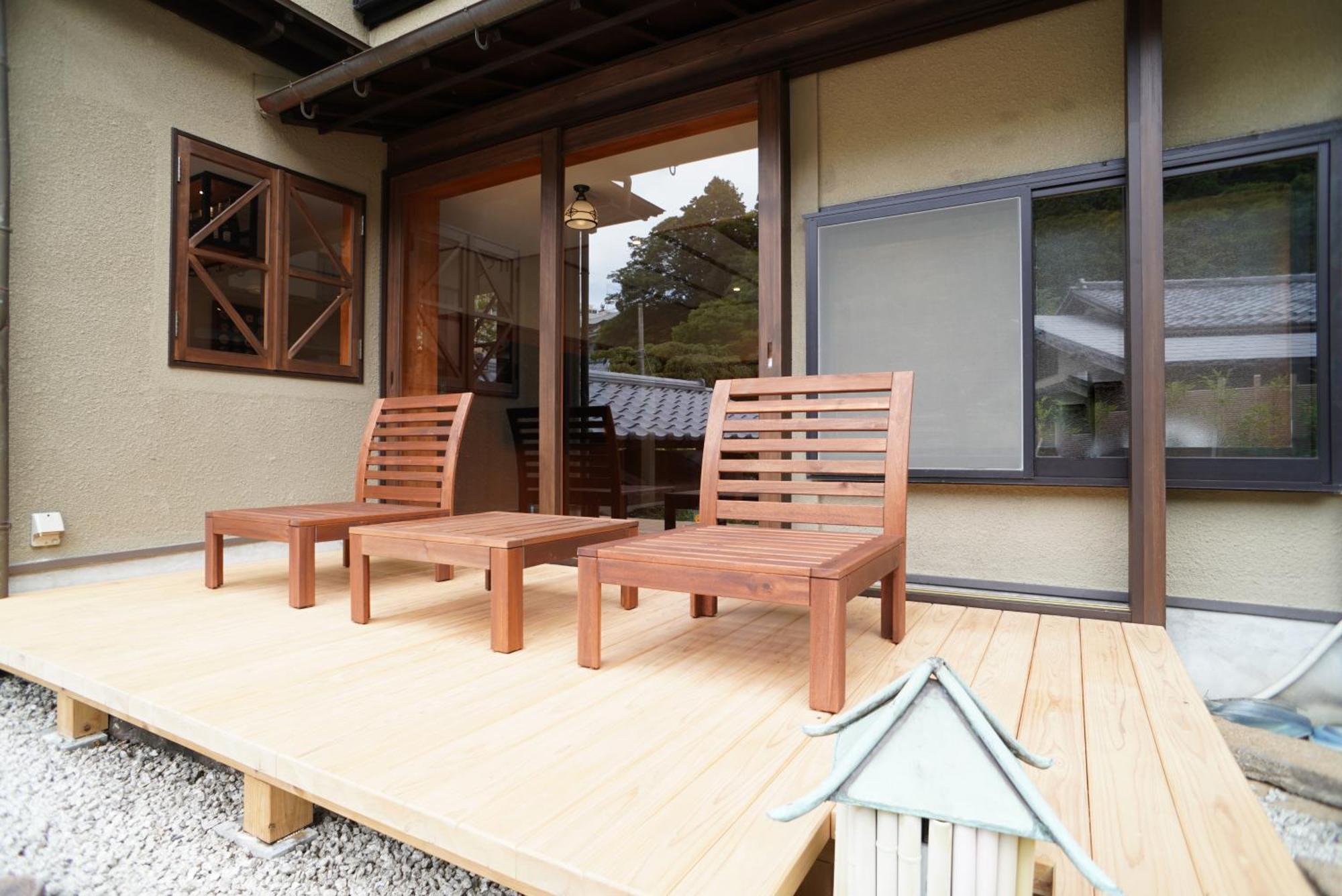 Arima Onsen Tocen Goshobo Hotel Kobe Ruang foto A traditional Japanese veranda